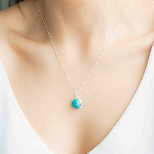 Colgante Turquoise Orb