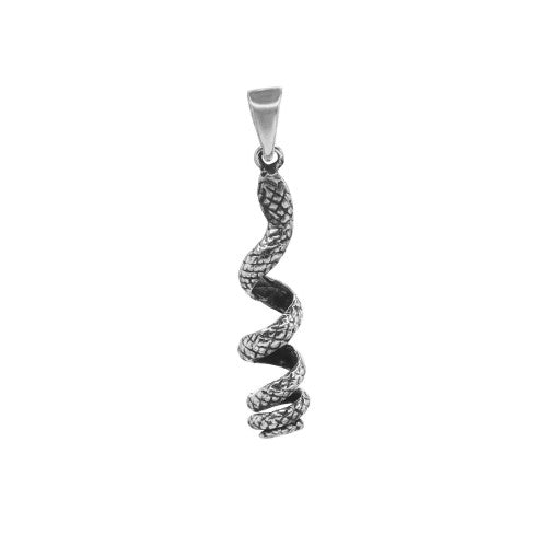 Colgante Coiled Serpent