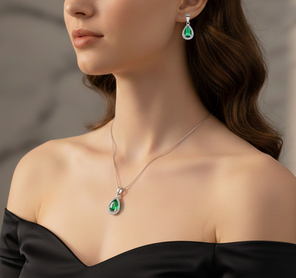Conjunto Emerald Drop