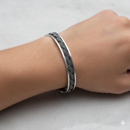 Pulsera Silver Maze Slave